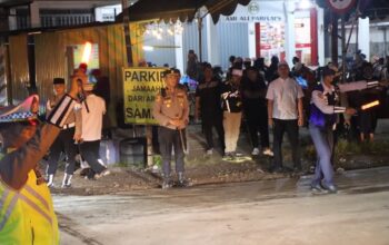 Kapolres Katingan Pimpin Pengamanan Isra Mi’raj dan Haul Guru Sekumpul