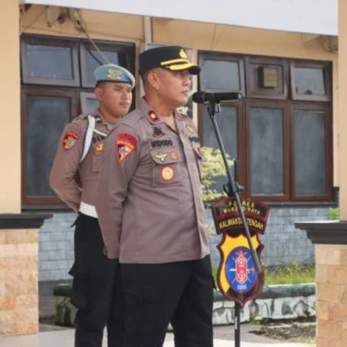 Polres Murung Raya Galang Dana untuk Keluarga Almarhum Christian Setevanus K.