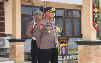 Polres Murung Raya Galang Dana untuk Keluarga Almarhum Christian Setevanus K.