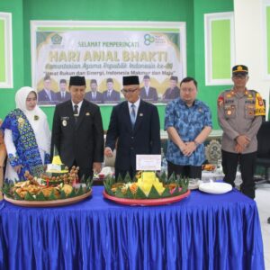 Polres Seruyan Dukung Sinergi Antar Umat dan Intansi Pada Peringatan HAB Ke-80 Kemenag.