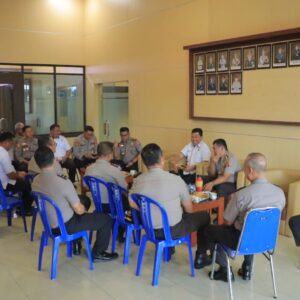 Polres Seruyan Fasilitasi Verifikasi Serah Terima Dalam Coffee Morning Bersama Tim Polda