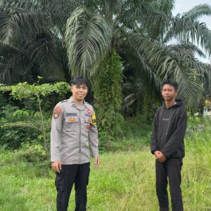 Bhabinkamtibmas Desa Suka Mulya Galakkan Sambang Warga, Ajak Masyarakat Jadi Mitra Kamtibmas