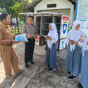 Polres Seruyan Luncurkan BAJAKA,Bhayangkara Penjaga Aksara Untuk Tingkatkan Minat Baca Pelajar.