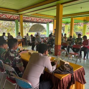 Pospol Batu Agung Hadiri Musrembangdes Bumi Jaya,Polri Dukung Perencanaan Pembangunan Desa.
