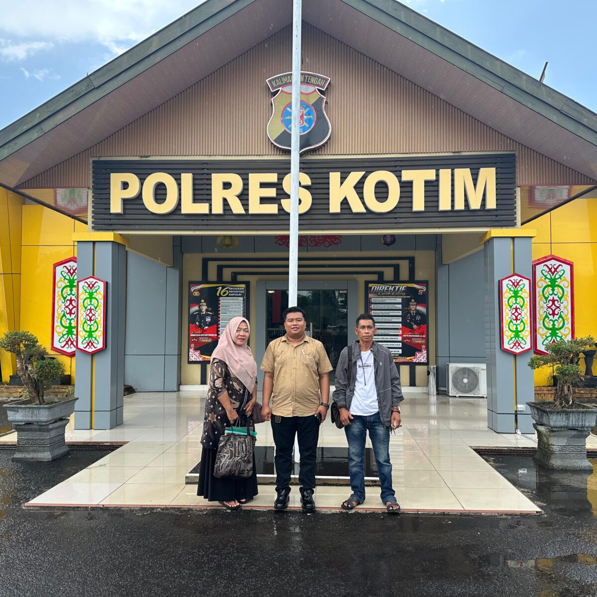 PANAS !!! SYAMSURI LAPOR BALIK H. SMDN KE POLDA KALTENG 