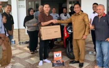 Bupati Heriyus Apresiasi Atlet Catur Berprestasi Murung Raya