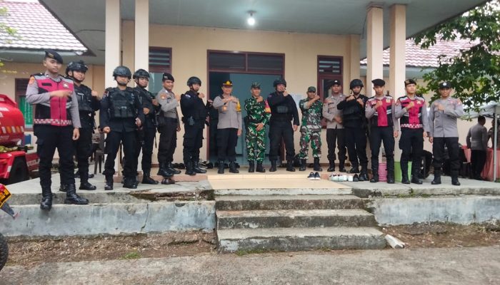 Polres Paser Amankan Rapat Pleno Pilkada Serentak 2024 di Tanah Grogot