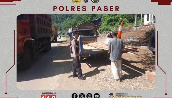 Polres Paser Intensifkan Patroli KRYD di Long Kali untuk Cegah Gangguan Kamtibmas