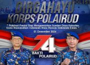 KEPOLISIAN DAERAH KALIMANTAN TIMUR BESERTA STAF & JAJARAN MENGUCAPKAN DIRGAHAYU KORPS POLAIRUD