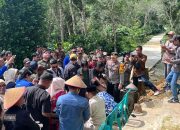 Polres Bontang Beri Pengamanan Kunjungan Kerja Menteri Desa dan Pembangunan Daerah Tertinggal ke Kec.Marangkayu