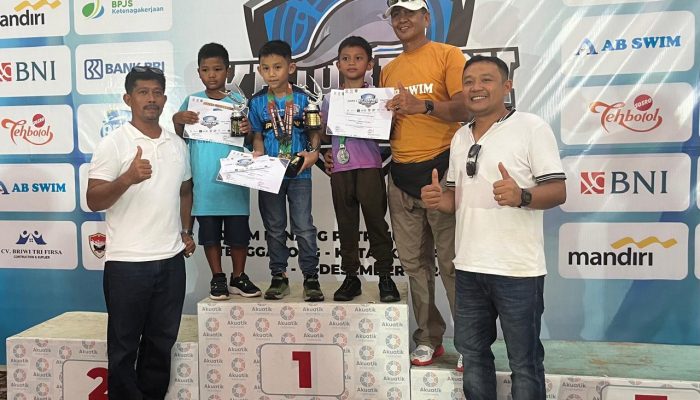 Akuatik Kabupaten Paser, 40 Atlet Renang Tingkat SD sampai SMA Meraih Juara Ke 3 di Kejurprov 2024