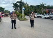 Satlantas Polres Paser Laksanakan Pengamanan dan Pengaturan Lalu Lintas dalam Kegiatan Car Free Day