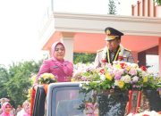 Kapolda Kaltim Pimpin Upacara Pelepasan Purna Wira Bakti Brigjen Pol (PURN) Y. Ruhiyat Hidayat
