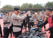 Polres Kutai Timur Gelar Anev Kamtibmas: Evaluasi Situasi Keamanan dan Rumuskan Strategi Pengamanan Wilayah