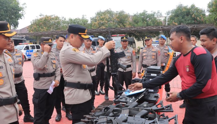 Polres Kutai Timur Gelar Anev Kamtibmas: Evaluasi Situasi Keamanan dan Rumuskan Strategi Pengamanan Wilayah