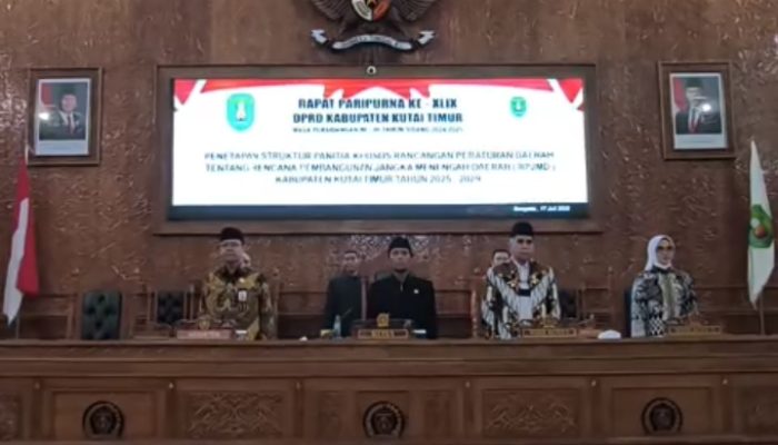 Memasuki Tahap Akhir, DPRD Kutim Membentuk Pansus Untuk Menangani Ranperda RPJMD Kutim 2025-2029