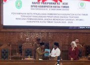DPRD Kutai Timur Gelar Rapat Paripurna Ke-XLVI Bahas Nota Penjelasan RPJMD 2025–2029