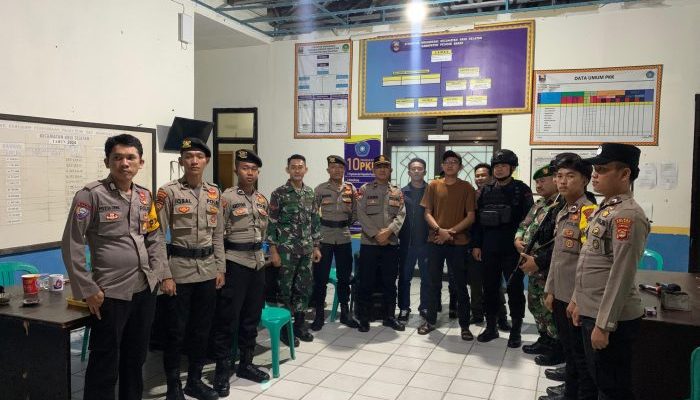 Jaga Situasi Tetap Kondusif Polres Pesisir Barat Kembali Laksanakan Patroli Gabungan