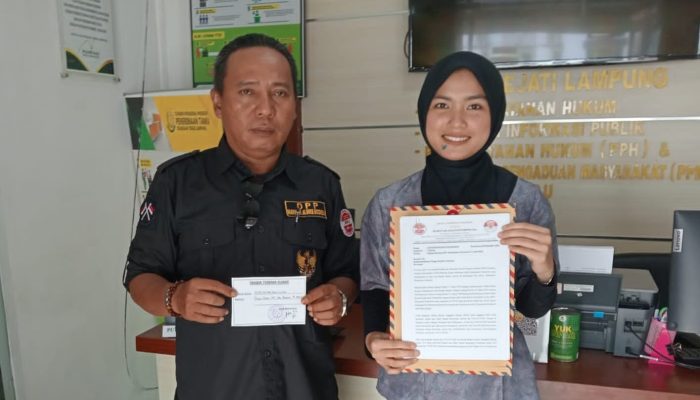 Dugaan Korupsi Mantan Ketua KPU Pesawaran Dilaporkan ke Kejati Lampung