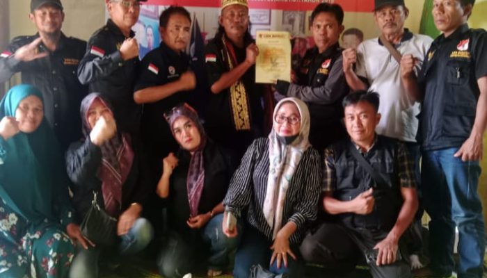 Kunjungan DPP dan Sekaligus Penyerahan SK KSB DPD LSM GIP Lampung