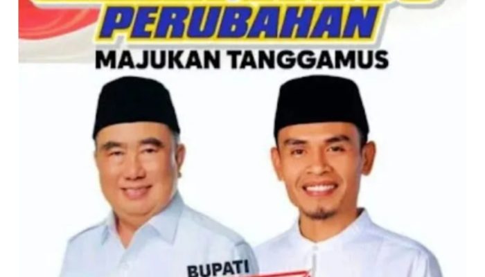 Jalan Lurus Moh Saleh Asnawi Dan Agus Suranto Raih Suara Tertinggi Di Tanggamus