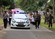 Polres Lampung Barat Kawal Aksi Damai 500 Honorer R2 dan R3
