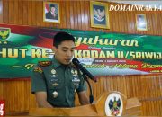 Memperingati HUT Ke-79 Kodam II/Sriwijaya Kodim 0422/Lampung Barat  Syukuran dan Doa Bersama