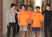 Terlibat Kasus Pencurian Motor dan Laporan Palsu, Aparat Pekon Di Pringsewu Ditangkap Polisi