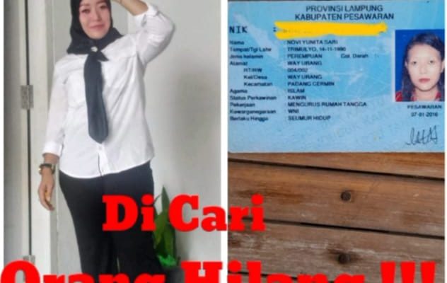 DICARI ORANG HILANG ‼️ Diduga Pergi Tanpa Alasan, Ibu Rumah Tangga Tak Kunjung Pulang