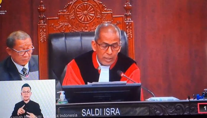 MK Memutuskan Perkara Gugatan PHPU Pilkada Pesawaran Lanjut ke Sidang Berikutnya