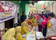 ‎Polres Pesawaran Hadirkan Layanan Kesehatan Gratis dan Edukasi Stunting, Sambut Hari Bhayangkara ke-79