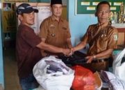 Pemdes Padang Cermin Bersama Beberapa Pihak, Serahkan Bantuan Korban Kebakaran