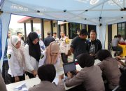 Polres Pesawaran Bersama Polda Lampung Gelar Gerakan Pangan Murah, Salurkan 2 Ton Beras untuk Warga