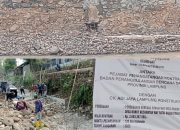 FOKAL Bongkar Dugaan Korupsi Proyek Tanggul Way Ratai Rp2,6 Miliar: Talud Ambrol, Beton Tak Dicor!