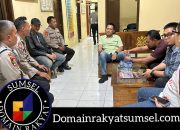 Kapolres Banyuasin Mengecek Kesiap Siagaan Personil Polsek Tanjung Lago