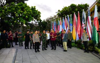 Kapolri Jenderal Listyo Sigit Prabowo dan Panglima TNI Jenderal Agus Subiyanto meninjau langsung kesiapan pengamanan Konferensi Tingkat Tinggi (KTT) Indonesia Africa Forum (IAF)