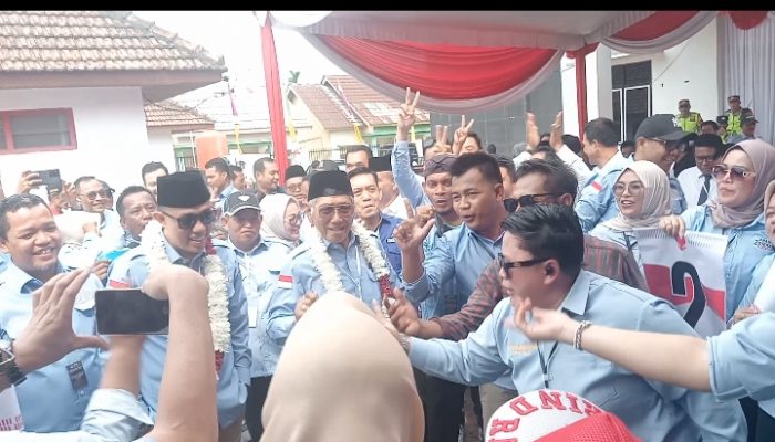KPU Tetapkan Nomor 2 (Dua) Untuk Pasangan Slamet-Alfi (Selfi) Calon Bupati dan Wakil Bupati Banyuasin Priode 2025-2030.