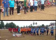 Pembukaan Sepakbola Alfi Cup di Gelora Bung Harno Km18 Tim Berkompetisi untuk Tropi dan Hadiah Uang Tunai