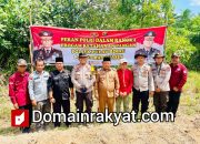 Kapolsek dan Camat Kompak Tanam 1000 Batang Ubi Kayu, Dorong Ketahanan Pangan Merah Putih