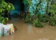 Hujan Deras Picu Banjir, Perumahan Al-Ghony Tanah Mas Indah,Warga Merasa Resah