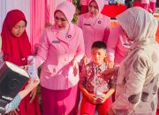 Peduli Kesehatan Mata Pada Anak, Kolaborasi Rumkit Bhayangkara M Hasan Bersama Yayasan Kemala Bhayangkari Sumsel Gelar Bhaktikes.