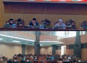 Sekertaris Daerah (sekdah) H.trisko Defriansa MengHadirin paripurna DPRD KOTA Lubuklinggau