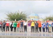 Pemkot Lubuk Linggau Gelar Senam SKJ Bersama di Alun-Alun Merdeka