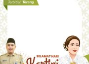 Kepala  Sekola SMKN Tugumulyo & jajaran nya mengucap kan Selamat Hari kartini