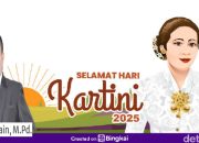 Kepala Sekola SMAN.1 kota Lubuk Linggau & jajaran nya Mengucap kan Selamat Hari Kartini 2025