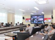 Polda Sumsel beserta jajaran ikuti rapat virtual lintas sektoral menjelang Idul Fitri 1446 Hijriah