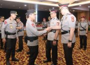 Kapolda Sumsel Irjen Andi memimpin serah terima jabatan Karo Rena ,Dirlantas ,hingga sejumlah kapolres jajaran