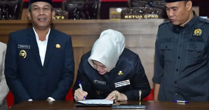 DPRD Kabupaten Musi Rawas menggelar Rapat Paripurna dalam rangka Penyampaian Laporan Keterangan