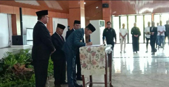 Sertijab Bupati dan Wakil Bupati PALI Berjalan Lancar, Asgianto: Kami Minta Audit Khusus BPKP
