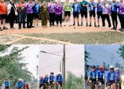 berakhir di Objek Wisata Danau Aur Kecamatan Sumber Harta.